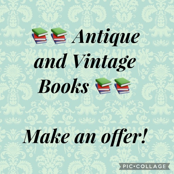 Other - I sell old books!!! Most are antique (over 100 years old). See more info below!